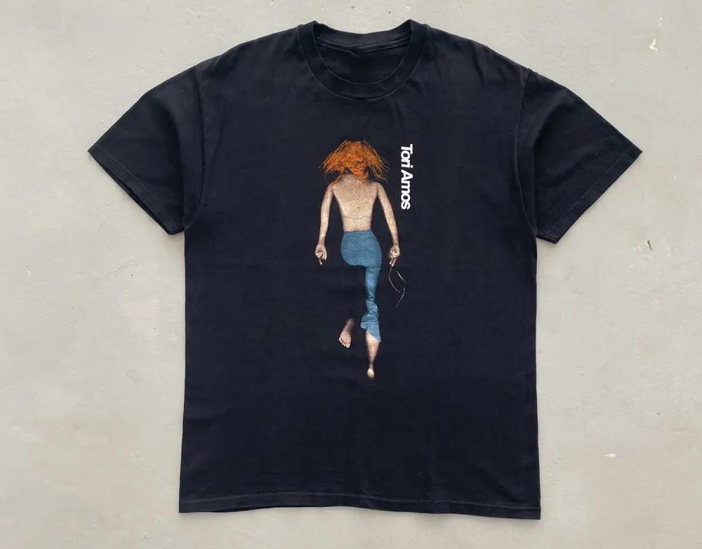Tori Amos Plugged 1998 Heavy Cotton Black All Size T Shirt For Men TT32 Unisex T-Shirt