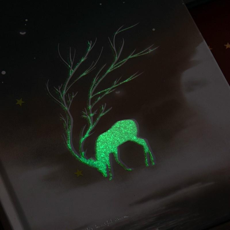 Звездная Ночь Свет Ручная Книга Простая Ветер Цветная Страница Раскрашенная вручную Ручная Записная книжка Записная книжка для девочек