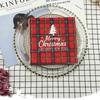 20pcs/Pac 33*33cm 2-Ply Disposable Party Napkin Christmas Pattern