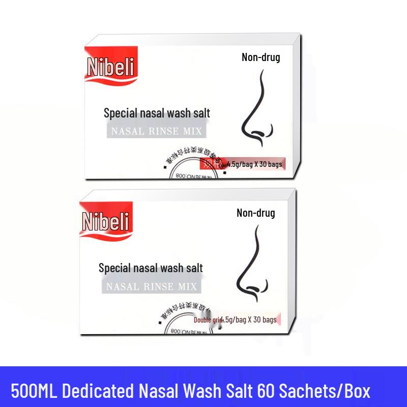Nasal Irrigator Device: Adult & Child Saline Spray for Home Use