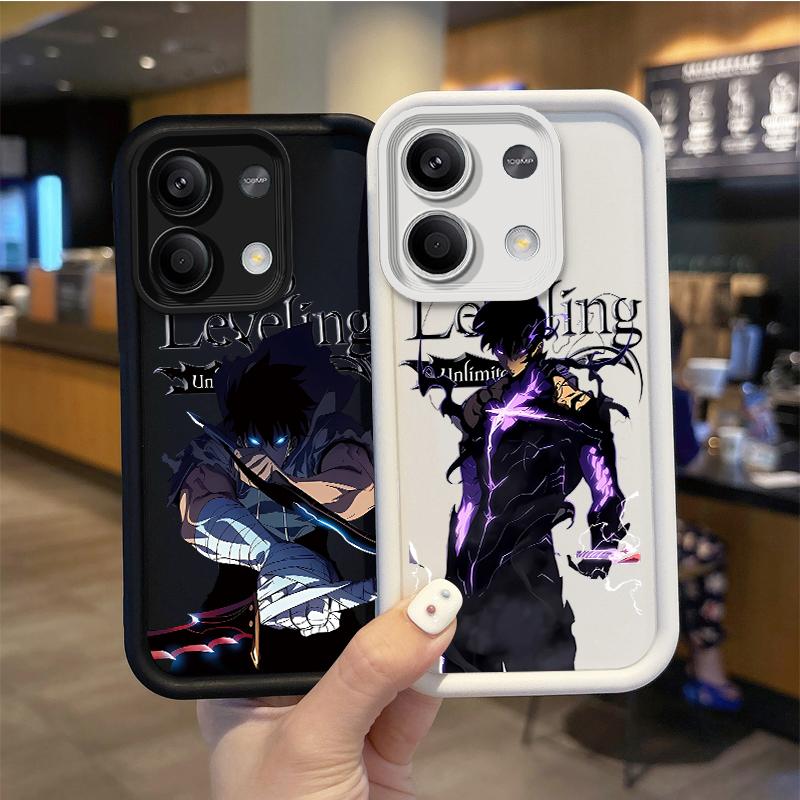 Аниме S-Solo Levelings Чехол из ТПУ для телефона Redmi Note 13 12 Pro Plus 5G Note 13 12 11 10 9 Pro 12C 10C 9C A2 A1 Ударопрочный чехол