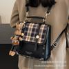 Retro Plaid Backpack Women's Fashion Niche Design 2025 New Casual Street Trend Schoolbag Travel Backpack