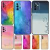 Personalised Watercolour Name Heart Cover For Samsung Galaxy A34 A24 A54 A14 A52 A42 A32 A22 A12 A51 A71 A53 A33 A23 A13 Case