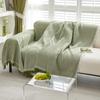 Blankets Knitted Nordic Sofa Towel Solid Color Sofa Cover Full Blanket Striped Room Bedside Home Decoration Picnic Carpet Tablec