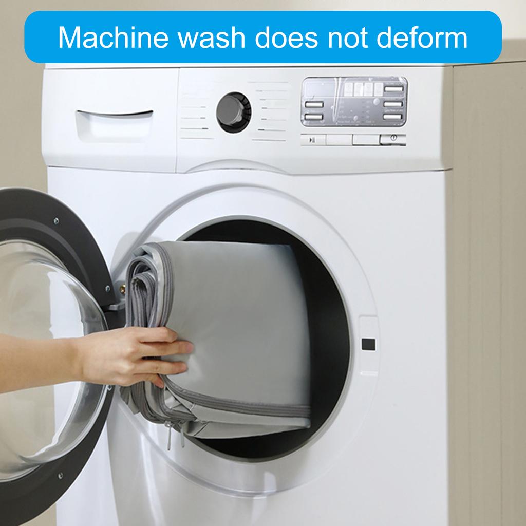 Large Comforter Storage Bag Functional Quilt Storage Bag with Carry Handles Space Saving Quilt Containers