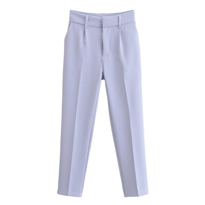 Kaslead New Arrival Women's Clothing Fashion Style Fashion Minimalist All-Match Multicolor High Waist Casual Suit Pants