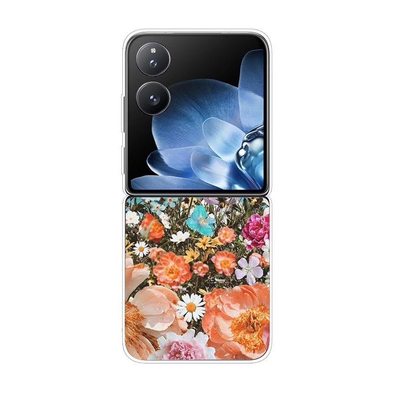 Твердая ПК-накладка для Xiaomi Mix Flip Противоударный чехол для телефона для Mi Mix Flip 5G Ультратонкая задняя прозрачная накладка MixFlip Чехол Coque Funda