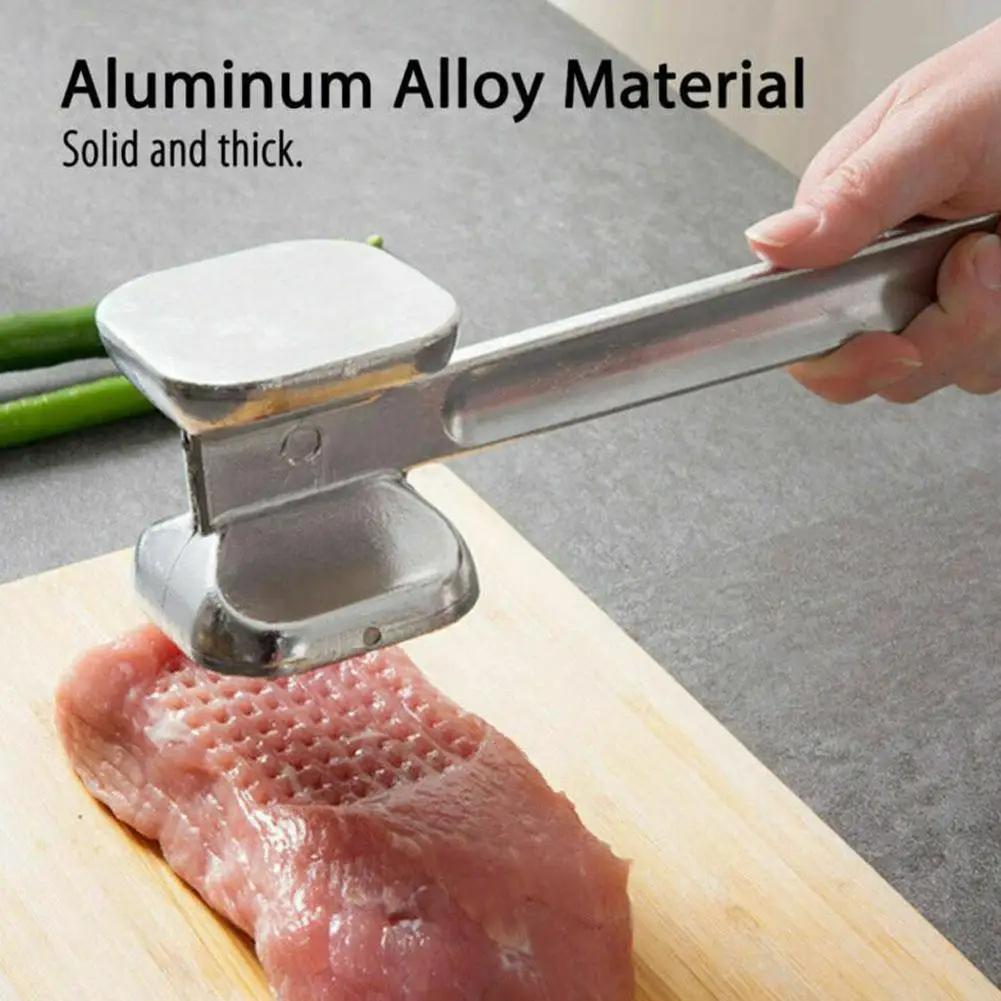 Meat Tenderizer Hammer Mallet Tool for Pounding Beef Steak Chicken Pork Stainless Steel Meat Hammer Kitchen Tool