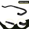 Bullhorn Bicycle Handlebar Component Easy to Install Ergonomic Sturdy Outdoor Riding Rest Bar Handlebar