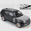 2024 1/18 Land Range Rover SUV литая модель автомобиля литой металлический внедорожник модель автомобиля звуковая и световая имитация детская игрушка подарок