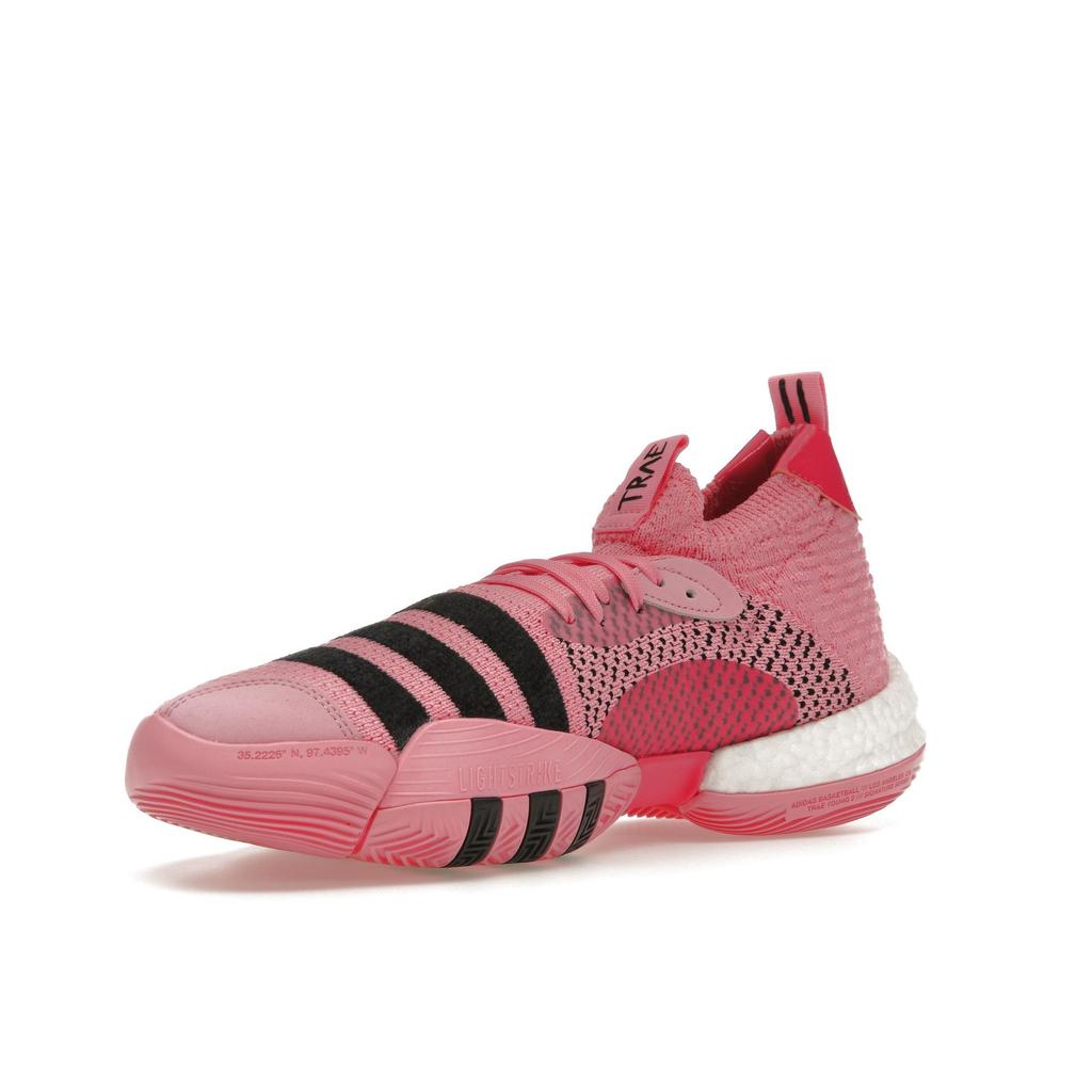 Adidas Мужские кроссовки Trae Young 2 Pink Trap House Bliss-Pink Core-Black Pulse-Magenta IE1667