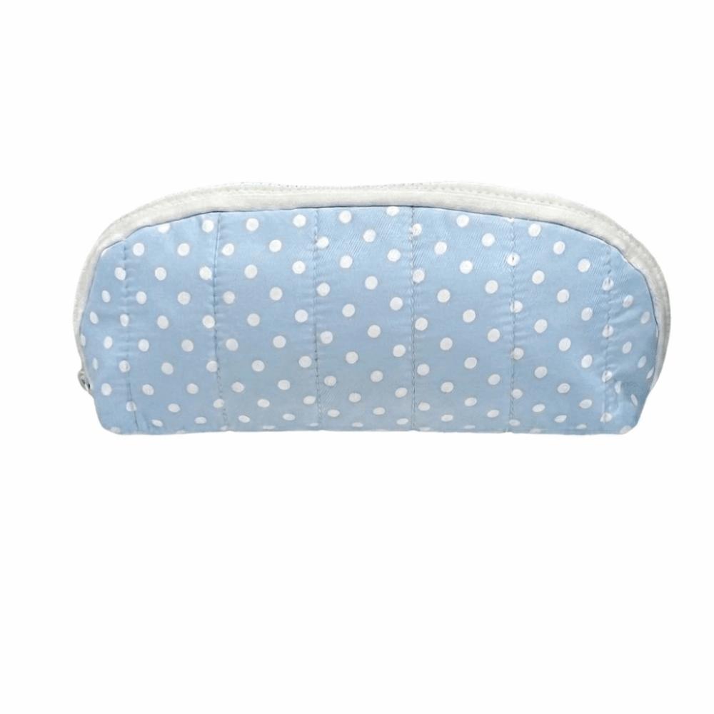 Y2k Polka Dot Pencil Case Cloth Stationery Storage Bag Fashion Pen Bag Kids Children
