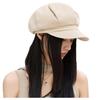 Кепка Flat UV Slimming [Weuiean] Женская шляпа, Кепка, Берет, Защита, Эффект, Простой, Однотонный, TUTU-88 (бежевый)