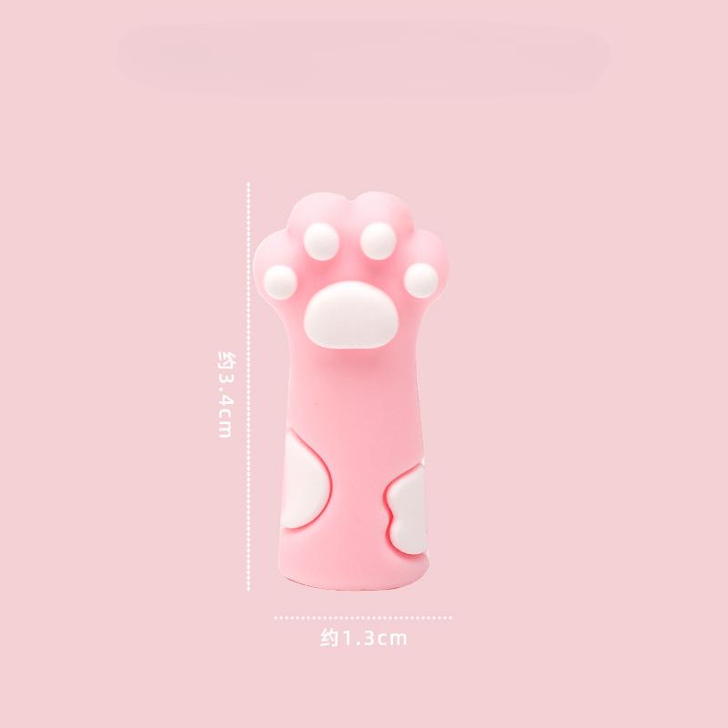 Симпатичные кошачьи лапы, стопоры для вязальных спиц, иглы, силиконовый протектор, противолиняющая шапочка, инструмент для плетения «сделай сам», швейные аксессуары