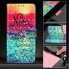 “Never Stop Dreaming" PU Leather Wallet Phone Case–Magnetic Clasp,Shockproof & Card Slots for iPhone,Samsung,Huawei,Xiaomi,Moto,Oppo Vivo and More