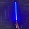75cm Lightsaber RGB 7 Colors Change Metal Handle Laser Sword Heavy Dueling Sound Light Collision Discoloration Cosplay Props