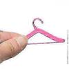 20 Pcs Pink Hangers For Accessories Plastic Hangers Barbies Dolls Clothes
