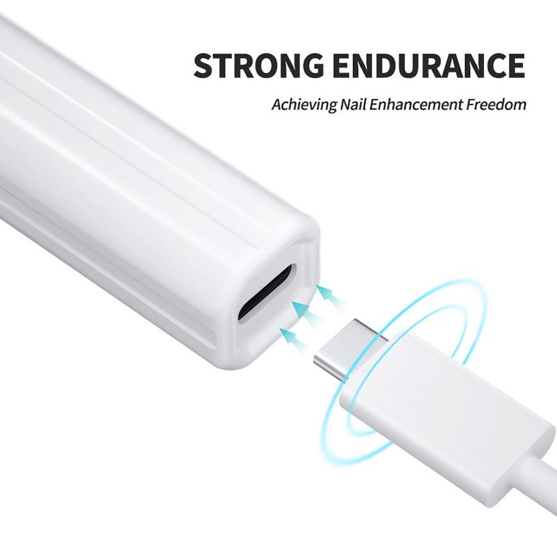 Быстросохнущий аппарат для фототерапии ногтей 3 УФ-светодиода 3 Вт Гель-лак Сушилка для ногтей Лампа Маникюрный инструмент USB-оборудование для салонов