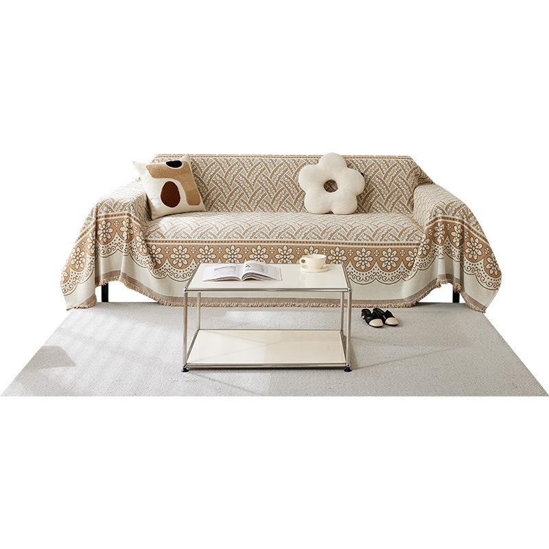 Полотенце для дивана из синели, универсальный универсальный чехол для дивана Four Seasons, пылезащитный чехол, цельный чехол для дивана, ткань с защитой от царапин