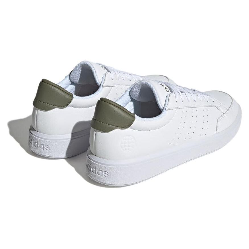 Adidas Neo Nova Court Нескользящие Прочные Низкие Кеды Мужские Кроссовки Белые H06236