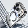 Покрытие Волнистая Рамка Магнитный Чехол Для Телефона Для iPhone 17 Pro Max 16 15 14 13 Гальванизированный Силиконовый Бампер Ударопрочный Прозрачный Мягкий Чехол