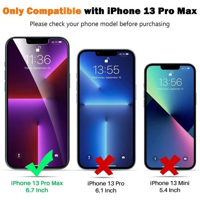 Защитная пленка - Advansia - iPhone 13 Pro Max - Закаленное стекло 9H - Устойчивое к царапинам - Упаковка из 2 штук