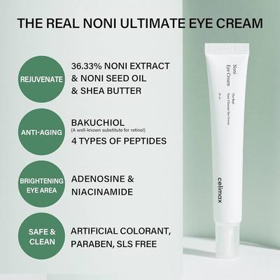 The Real Noni Ultimate Eye Cream 20ml AUTHENTIC STORE