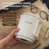 Portable Mini Folding Electric Travel Kettle - Stainless Steel