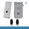 Home Electronic Induction Sliding Door Lock - Invisible Anti-theft, Wireless Card Swipe, Electric Control, Integrated Access Control Lock.