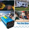 6000W (Peak) 12V To 220V 3000W Rated Power Pure Sine Wave Inverter with Display For Truck RV Home Solar Off-Grid System