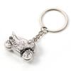 Environmentally Friendly Alloy Blue Eyed Owl Retro Accessory Pendant Keychain