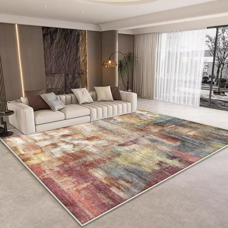 Ковер с абстрактным принтом, ковры для большой площади в гостиную, ковер современный для украшения дома, гостиная, спальня, моющийся ковер для пола, коврик для лаунжа