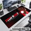 Custom Name Text Mouse Pad Bukayo Saka Personalized Desk Pad For Work And Gaming