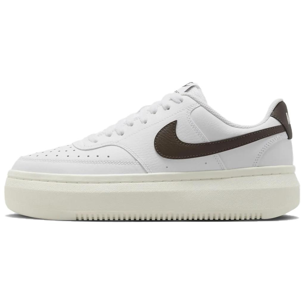 Nike Court Vision Alta White Baroque Brown Женские кроссовки Sail DM0113-103