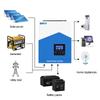 EASUN POWER 3.2 kW Hybrid Solar Inverter 24V 220V Off Grid Pure Sine Wave Inverter 120A MPPT Solar Battery Charger With WIFI