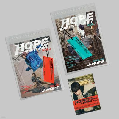 J-hope - HOPE ON THE STREET VOL.1 [Фотобук 2 типа + версия Weverse Albums]. НАБОР]