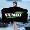 Трактор для фермы F-Fendt Полотенце для ванны из микрофибры Мягкое Впитывающее Воздухопроницаемое Для девочек Детей Декоративное Мультяшное Пляжное полотенце