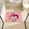 Cartoon Diddl Cute Mouse Kitchen Mat Kids Room Bedroom Decoration Balcony Anti-Slip Doormat Living Room Alfombra