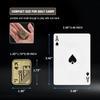 1 шт. Игрушка-антистресс для взрослых Мужская Раздражительная Настольная игрушка EDC Металлический Слайдер-антистресс Магнитная Карточная игра Push Card Взрослая Раздражительная игрушка Тревога Diso