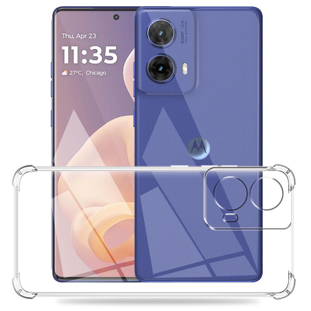 Для чехла Moto G85 5G 6.67'' Прозрачный Противоударный TPU Чехол для телефона с воздушной подушкой или Motorola Moto G85 G 85 Силиконовый Мягкий Защитный Чехол на заднюю панель