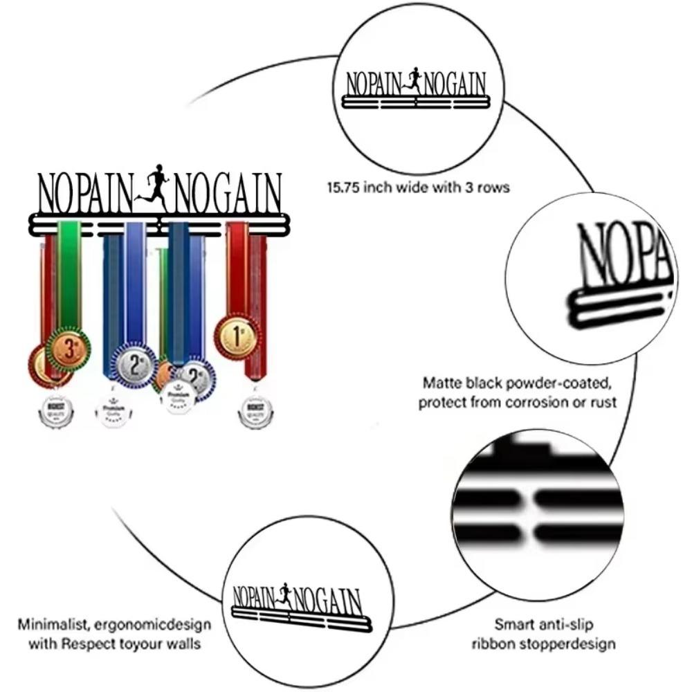 Демонстрация медалей забега Ultimate Marathon: Премиальный держатель, вешалка и органайзер для украшения вашей стены, идеально подходит для занятий бегом