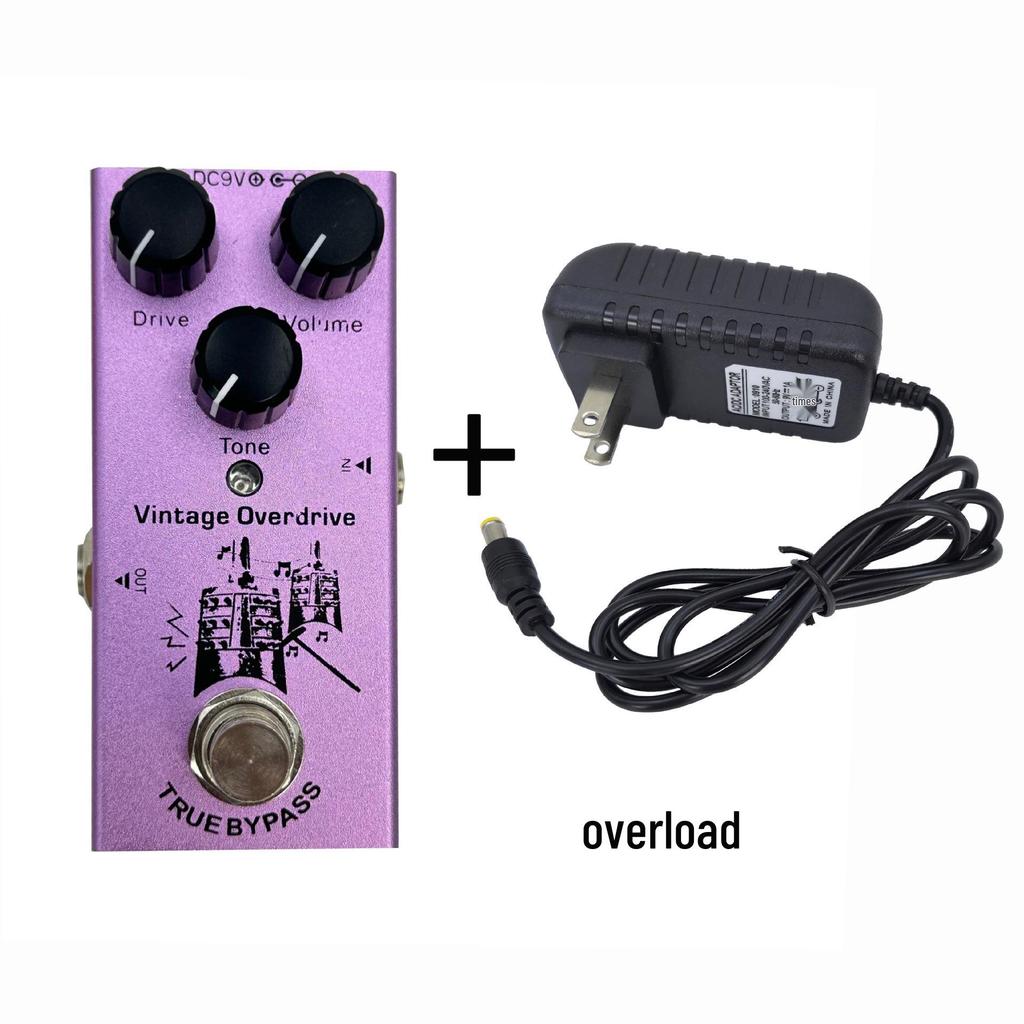 Mini Electric Guitar Effects Pedal: Portable Distortion, Overdrive, Delay, Chorus & Tremolo