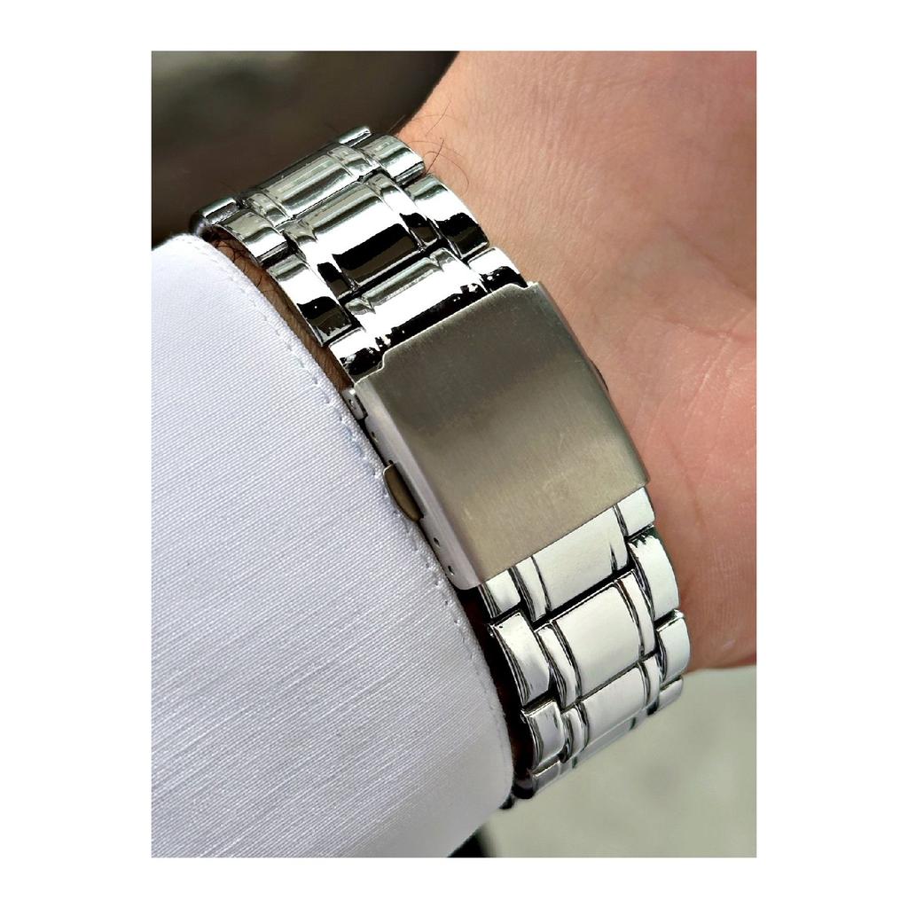 Металлические мужские наручные часы нового сезона премиум-класса с гарантией продавца