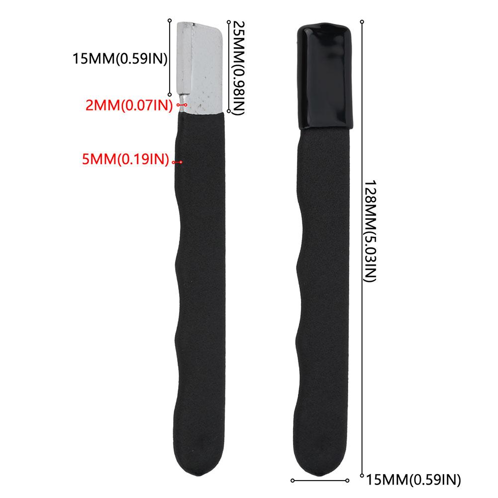 2 шт. Металлический точильный камень для обрезки, ручной точильный камень для обрезки, садовые ножницы, точилка с крышкой и карманом