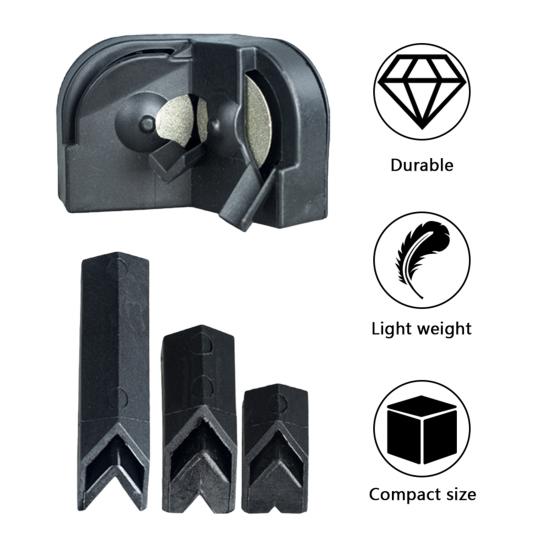Точилка для сверл Износостойкий многоцелевой шлифовальный инструмент Эффективная портативная быстрая точилка для сверл