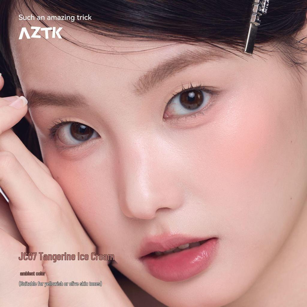 Aztk Dewy Жидкие румяна-стик - Натуральные кремовые румяна для женщин