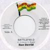 7inch Record RAS DAVID - Battlefield  NONE Lifeforce Produ 2009 Jamaica Reggae, Ska & Dub Used