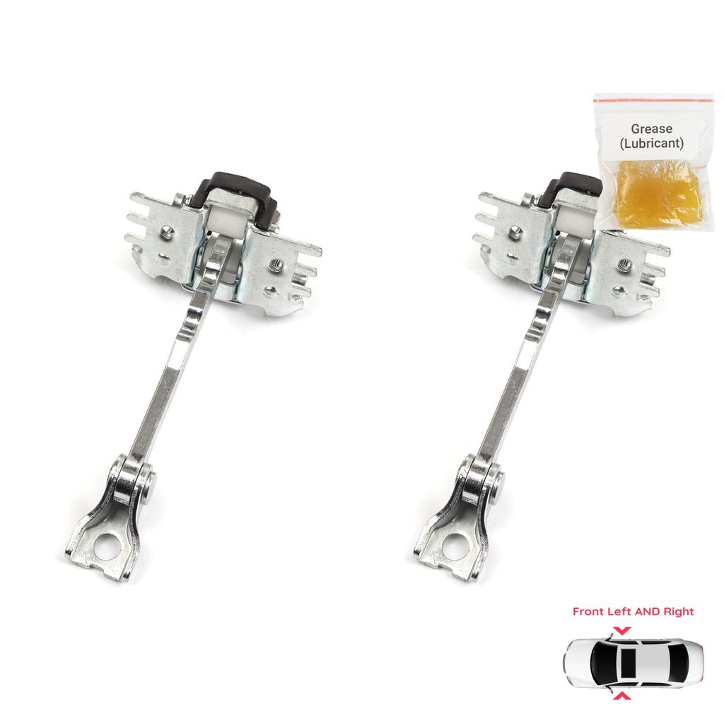 EDP1261-1 2 Pieces Front Door Hinge Stop Check Strap Limiter for Renault Scenic Grand Scenic MK3 JZ0/1 2009-2016 804310008R
