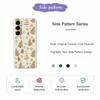 For Samsung Galaxy A17 5G Case Brown Christmas Tree Gingerbread Pattern Printing Straight Edge TPU Phone Back Cover