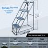 Industrial Warehouse Mobile Step Ladder